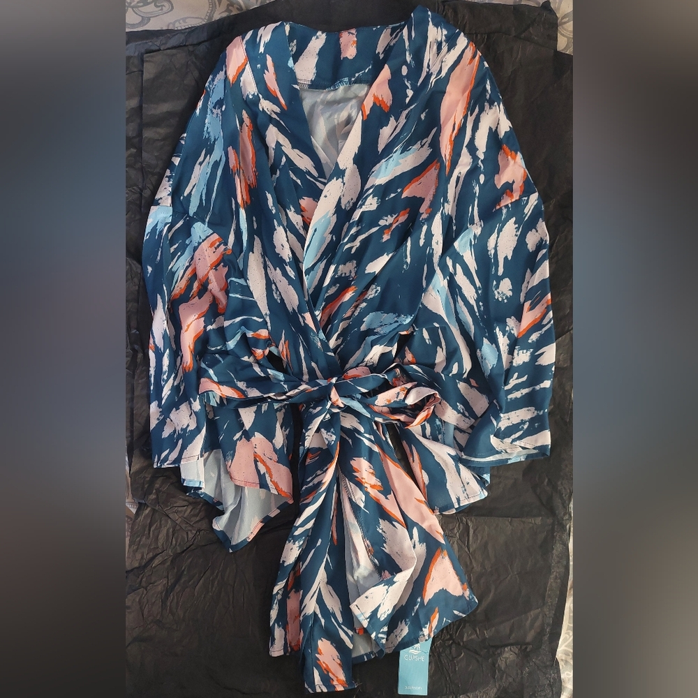 Cover Up Kimono Robe - Picture 2 of 6